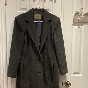 Pendleton Charcoal Women's Trench Coat
